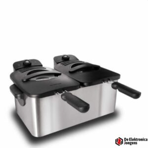 INVENTUM GF461 - Friteuse 2 x 2,5 liter - 2 x 1800W